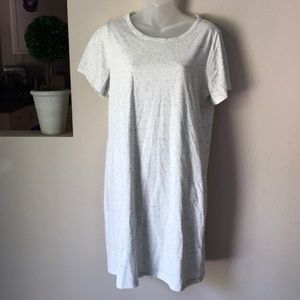 Old Navy white T-shirt dress